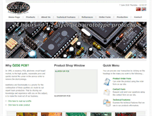 Tablet Screenshot of en.ozdepcb.com